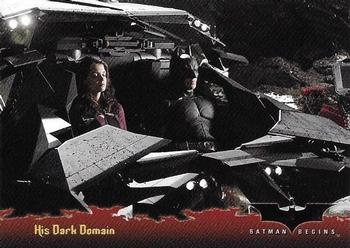 2005 Topps Batman Begins #67 His Dark Domain Front