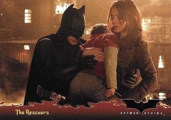 2005 Topps Batman Begins #80 The Rescuers Front