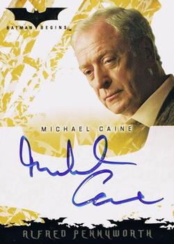 2005 Topps Batman Begins - Autographs #NNO5 Michael Caine Front