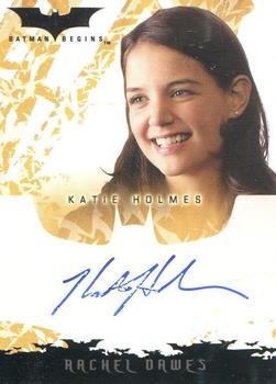 2005 Topps Batman Begins - Autographs #NNO3 Katie Holmes Front