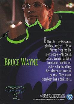 1995 Fleer Batman Forever #2 Bruce Wayne Back