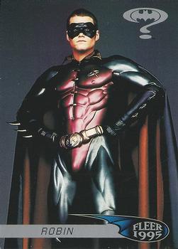 1995 Fleer Batman Forever #7 Robin Front