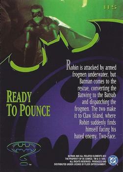 1995 Fleer Batman Forever #115 Ready to Pounce Back