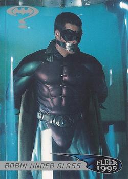 1995 Fleer Batman Forever #116 Robin Under Glass Front