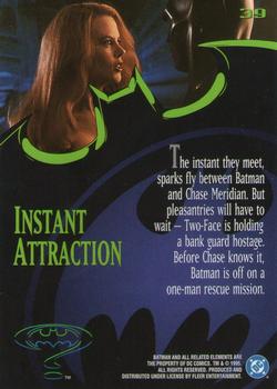 1995 Ultra Batman Forever #39 Instant Attraction Back