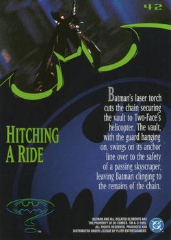 1995 Ultra Batman Forever #42 Hitching a Ride Back