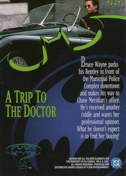 1995 Ultra Batman Forever #52 A Trip to the Doctor Back