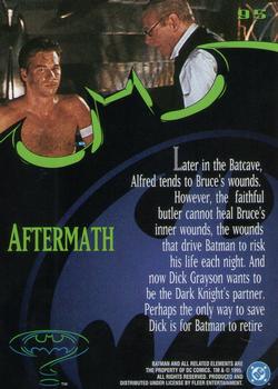 1995 Ultra Batman Forever #95 Aftermath Back