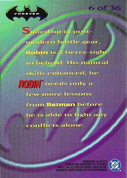 1995 Ultra Batman Forever - Holograms #6 Robin Back