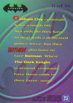 1995 Ultra Batman Forever - Holograms #11 Batman Back