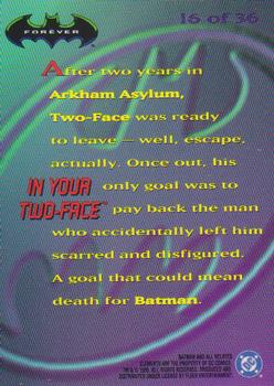 1995 Ultra Batman Forever - Holograms #16 In your Two-Face Back