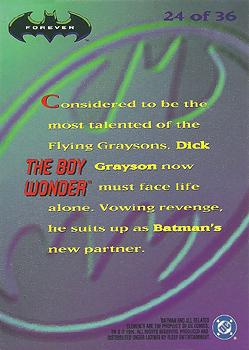 1995 Ultra Batman Forever - Holograms #24 The Boy Wonder Back