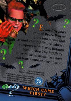 1995 Metal Batman Forever #44 Which Came First? Back