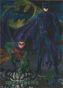 1995 Metal Batman Forever #95 Defenders Front
