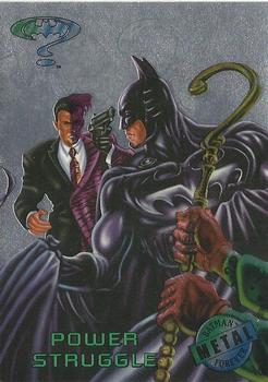 1995 Metal Batman Forever - Silver Flasher #49 Power Struggle Front