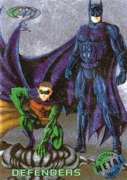 1995 Metal Batman Forever - Silver Flasher #95 Defenders Front