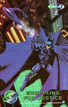 1995 Metal Batman Forever - Oversized Metal Prints #NNO Grappling for Justice Front