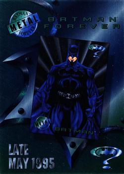 1995 Metal Batman Forever - Promos #NNO Batman Front
