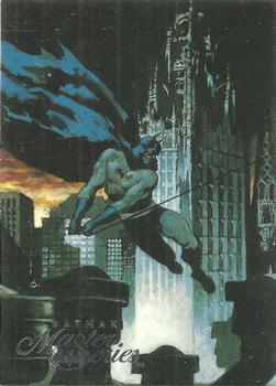 1996 SkyBox Batman Master Series #1 Gotham Front