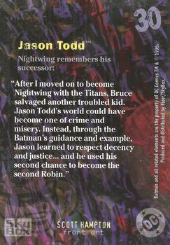 1996 SkyBox Batman Master Series #30 Jason Todd Back