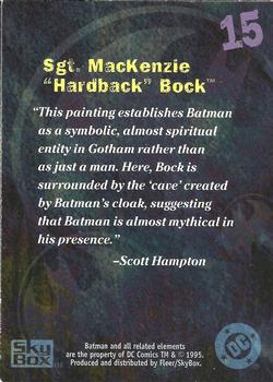 1996 SkyBox Batman Master Series - Artist's Proof #15 Sgt. Mackenzie 