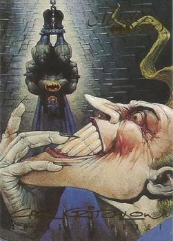 1996 SkyBox Batman Master Series - Artist's Proof #18 Deathtrap Front