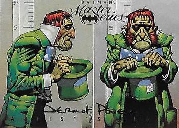 1996 SkyBox Batman Master Series - Artist's Proof #48 Mad Hatter Front