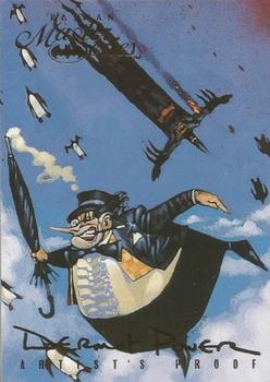 1996 SkyBox Batman Master Series - Artist's Proof #60 Birdbrained Bumbershooter Front