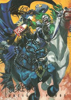 1996 SkyBox Batman Master Series - Artist's Proof #73 Uncivil War Front