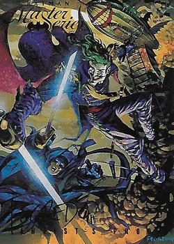 1996 SkyBox Batman Master Series - Artist's Proof #77 Past Master of the Future Front