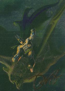 1996 SkyBox Batman Master Series - Batman Fantasy #3 Batman by Joe DeVito Front