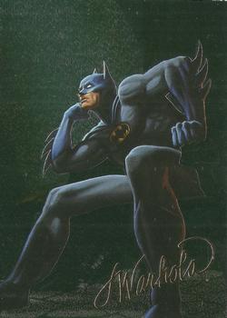 1996 SkyBox Batman Master Series - Batman Fantasy #6 Batman by James Warhola Front