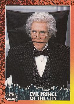 1992 Topps Batman Returns #5 Evil Prince of the City Front