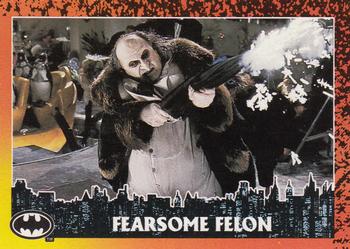 1992 Topps Batman Returns #68 Fearsome Felon Front