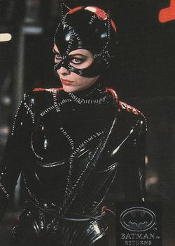 1992 Topps Batman Returns - Stadium Club #D Catwoman Front