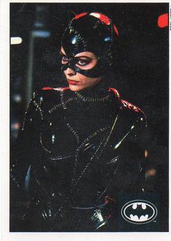 1992 Topps Batman Returns - Stickers (Ireland issue) #NNO Once a submissive secretary ... Front