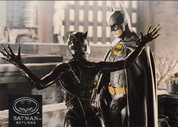 1992 Stadium Club Batman Returns #12 Once a submissive secretary - now a predatory Front