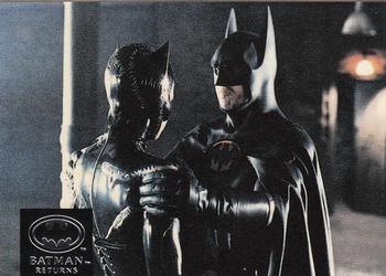 1992 Stadium Club Batman Returns #28 Director Tim Burton enjoys creating a univers Front