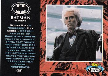 1992 Stadium Club Batman Returns #58 Selina Kyle's 