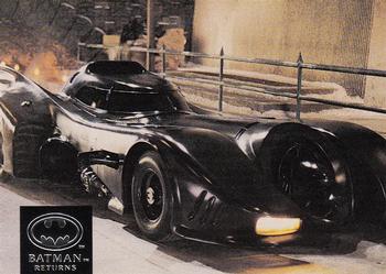 1992 Stadium Club Batman Returns #74 As the Batmobile blasts into town, some of th Front