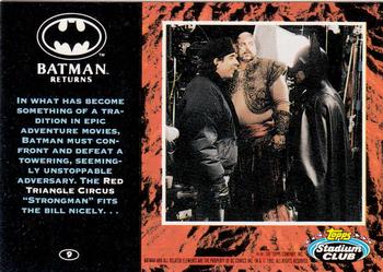 1992 Stadium Club Batman Returns #9 In what has become something of a tradition in Back