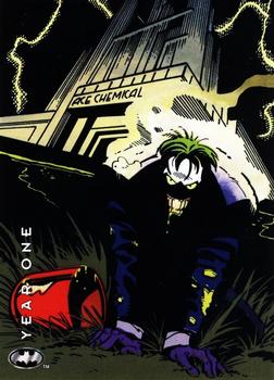1994 SkyBox Batman: Saga of the Dark Knight #13 Year One, Birth of the Joker Front