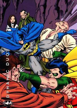 1994 SkyBox Batman: Saga of the Dark Knight #30 Dynamic Duo, Demon's Head Front