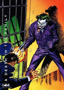 1994 SkyBox Batman: Saga of the Dark Knight #38 A Death In the Family, Freedom of Madness Front