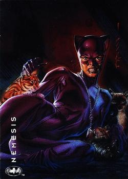1994 SkyBox Batman: Saga of the Dark Knight #47 Nemesis, Catwoman Front