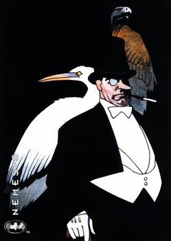 1994 SkyBox Batman: Saga of the Dark Knight #49 Nemesis, The Penguin Front