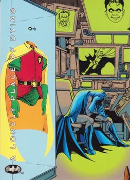 1994 SkyBox Batman: Saga of the Dark Knight #55 A Lonely Place of Dying,  Consumed by Guilt | Trading Card Database