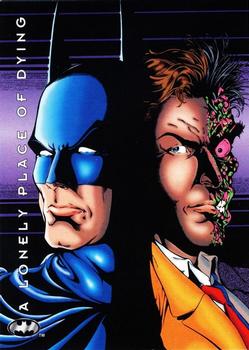 1994 SkyBox Batman: Saga of the Dark Knight #59 A Lonely Place of Dying, Double Jeopardy Front