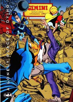 1994 SkyBox Batman: Saga of the Dark Knight #63 A Lonely Place of Dying, Initiation Front