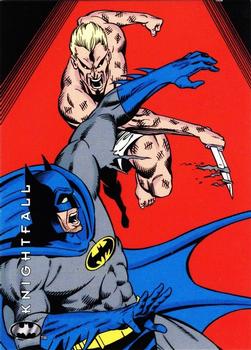 1994 SkyBox Batman: Saga of the Dark Knight #76 Knightfall, Meet Mr. Zsasz Front